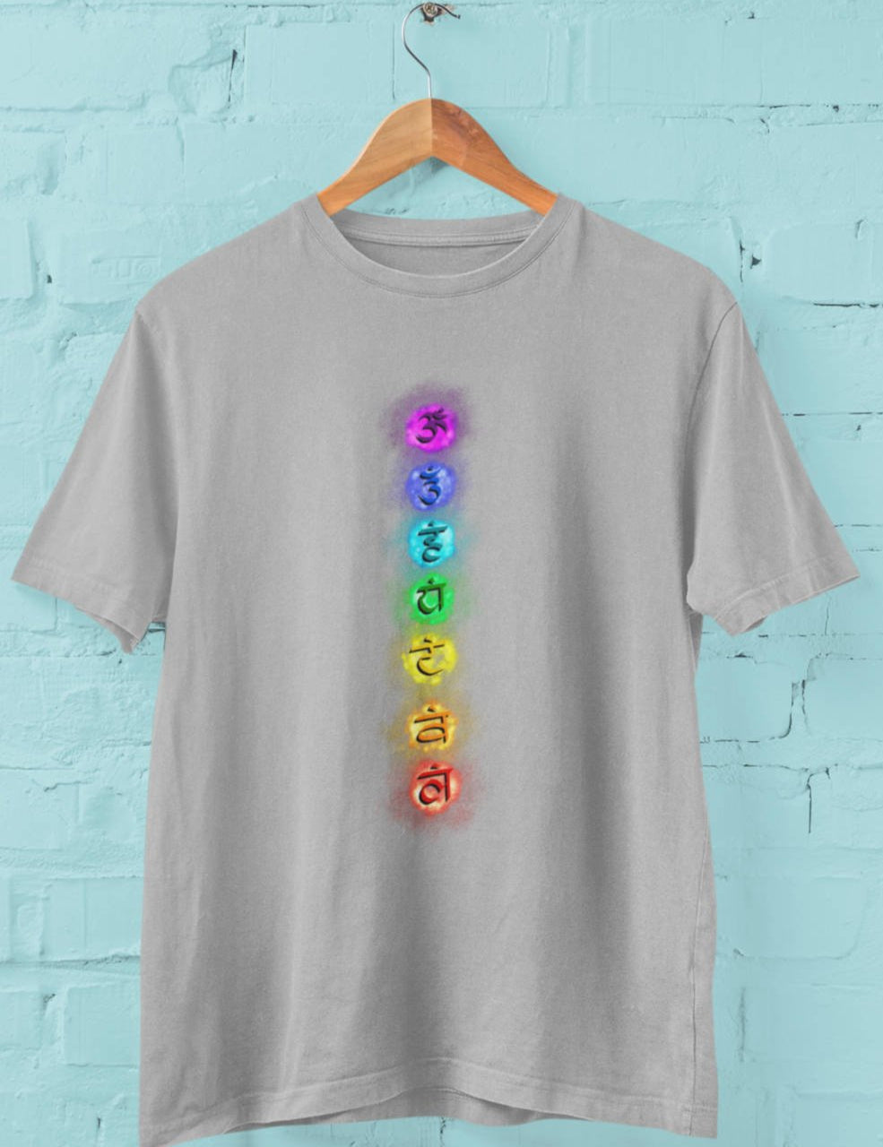 Chakras Balance - Half Sleeve T-Shirt For Men