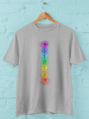 Chakras Balance - Half Sleeve T-Shirt For Women