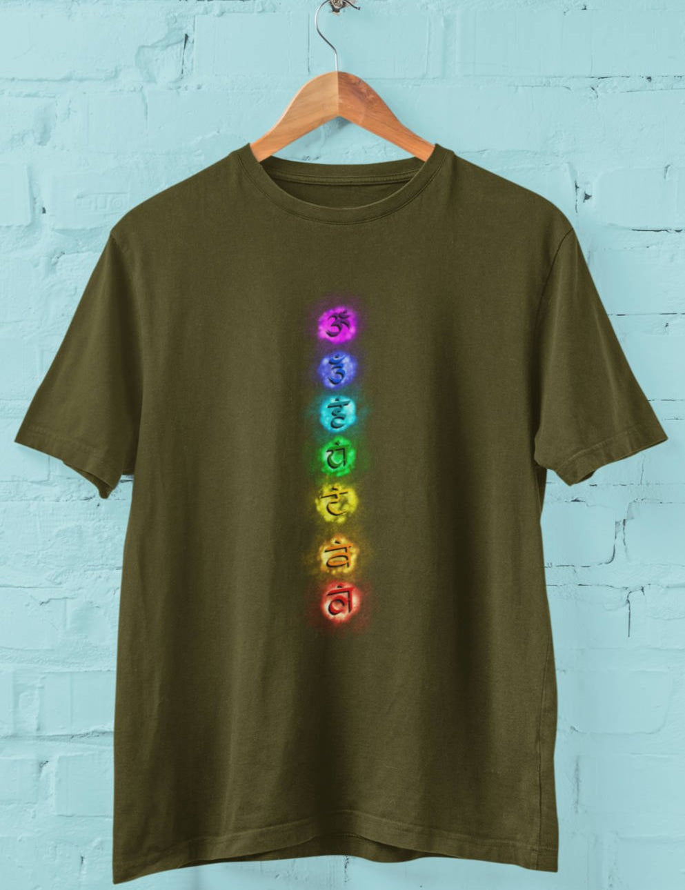 Chakras Balance - Half Sleeve T-Shirt For Men