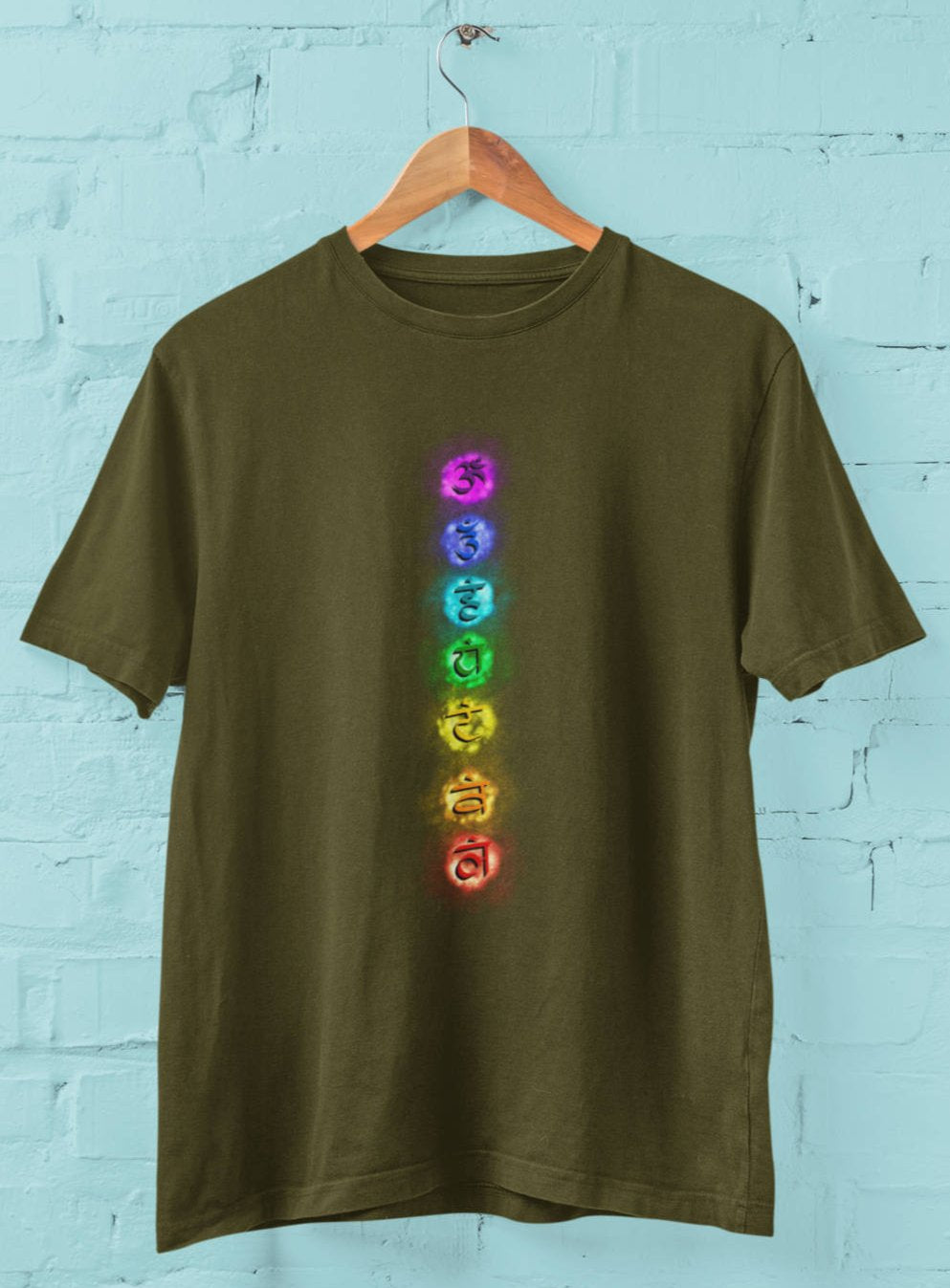 Chakras Balance - Half Sleeve T-Shirt For Men
