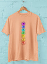 Chakras Balance - Half Sleeve T-Shirt For Women