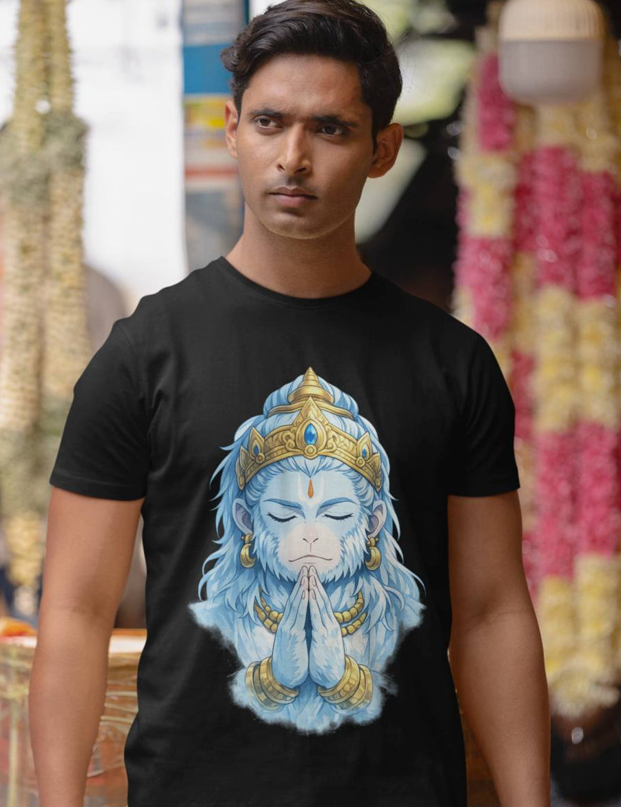 Hanuman with Folded Hands