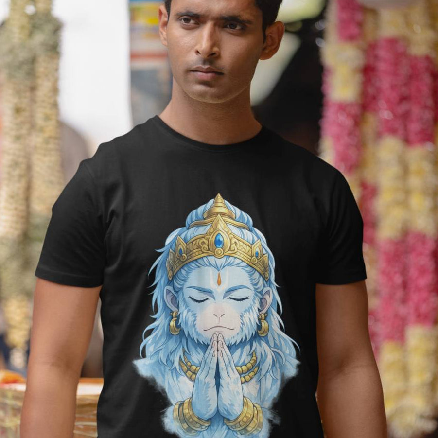 Hanuman with Folded Hands