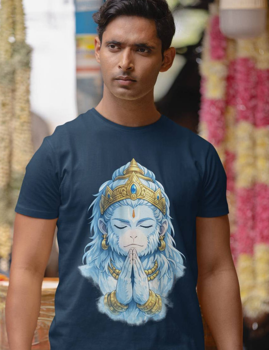 Hanuman with Folded Hands