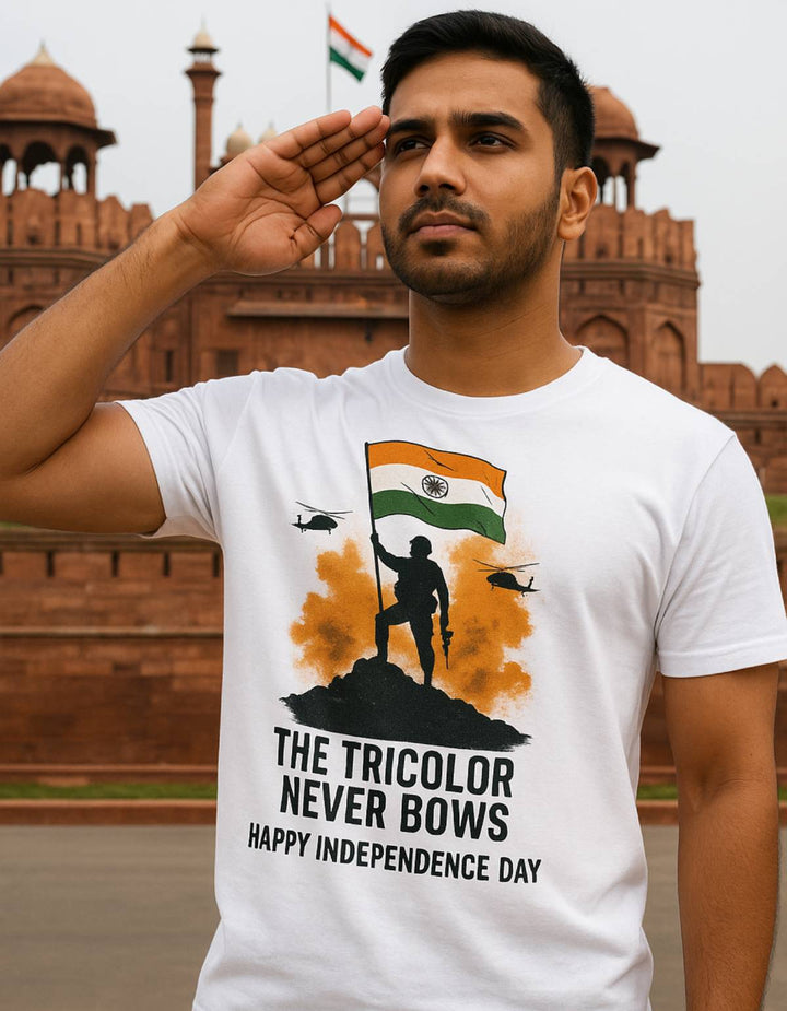 Independence Day Tricolor Tshirt