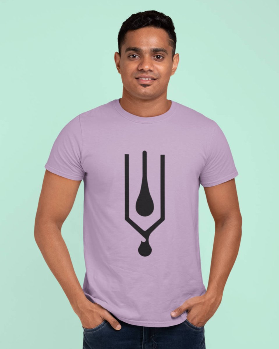 Krishna Tilak - Half Sleeve Round Neck T-Shirt For Men