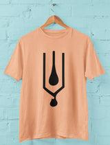 Krishna Tilak - Half Sleeve Round Neck T-Shirt For Men