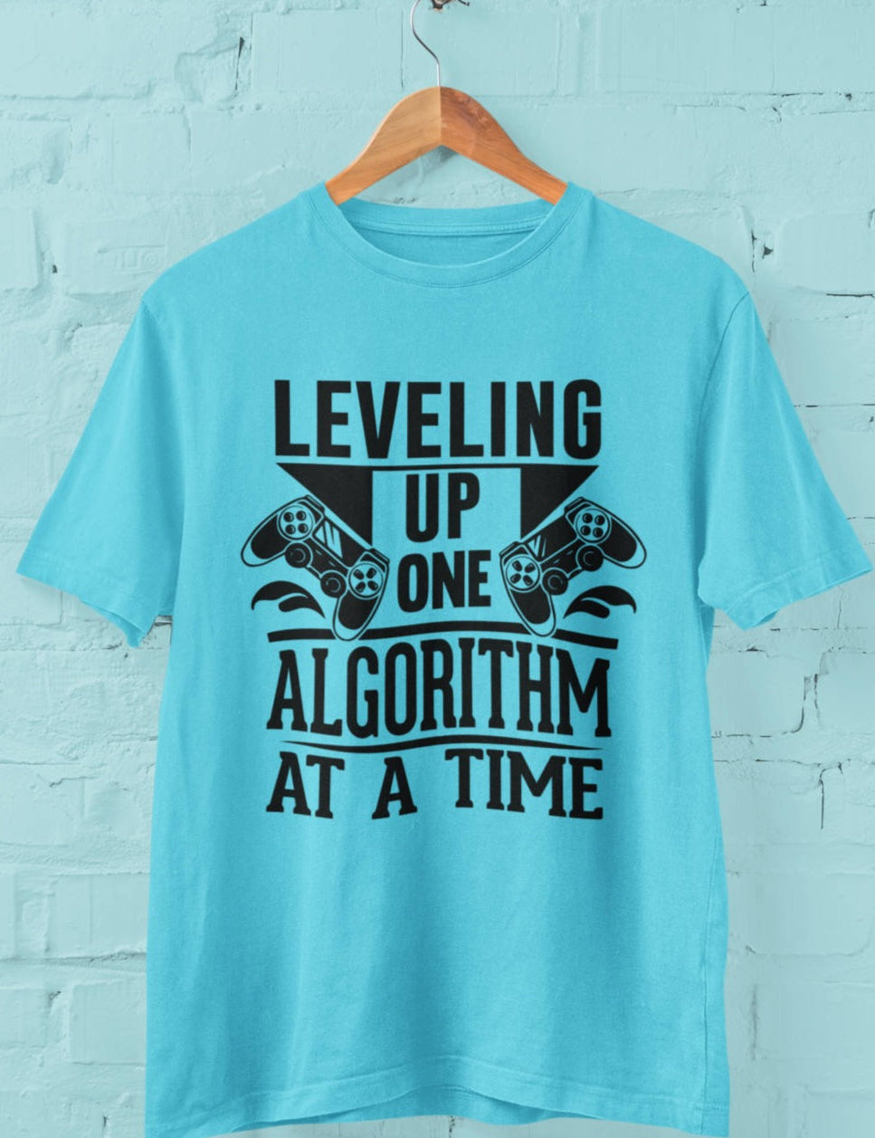 Levelling Up One Algorithm at a Time - Half Sleeve T-Shirt For Men