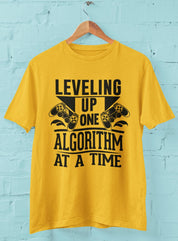 Levelling Up One Algorithm at a Time - Half Sleeve T-Shirt For Men