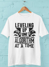 Levelling Up One Algorithm at a Time - Half Sleeve T-Shirt For Men