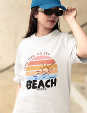 Long Time No See - Oversize Tshirt - White
