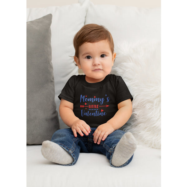 Mommy's Little Valentine Kids Tshirt