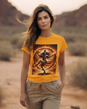 Natraj - Half Sleeve Round Neck T-Shirt-Women
