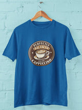 Perfectly Balanced like my cappucino - Half Sleeve Round Neck T-Shirt-Men