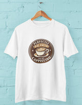 Perfectly Balanced like my cappucino - Half Sleeve Round Neck T-Shirt-Men