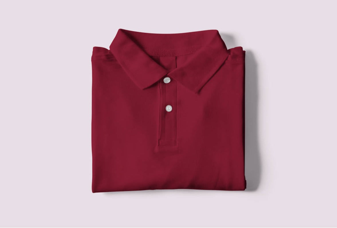 Plain Half Sleeve Polo TShirts
