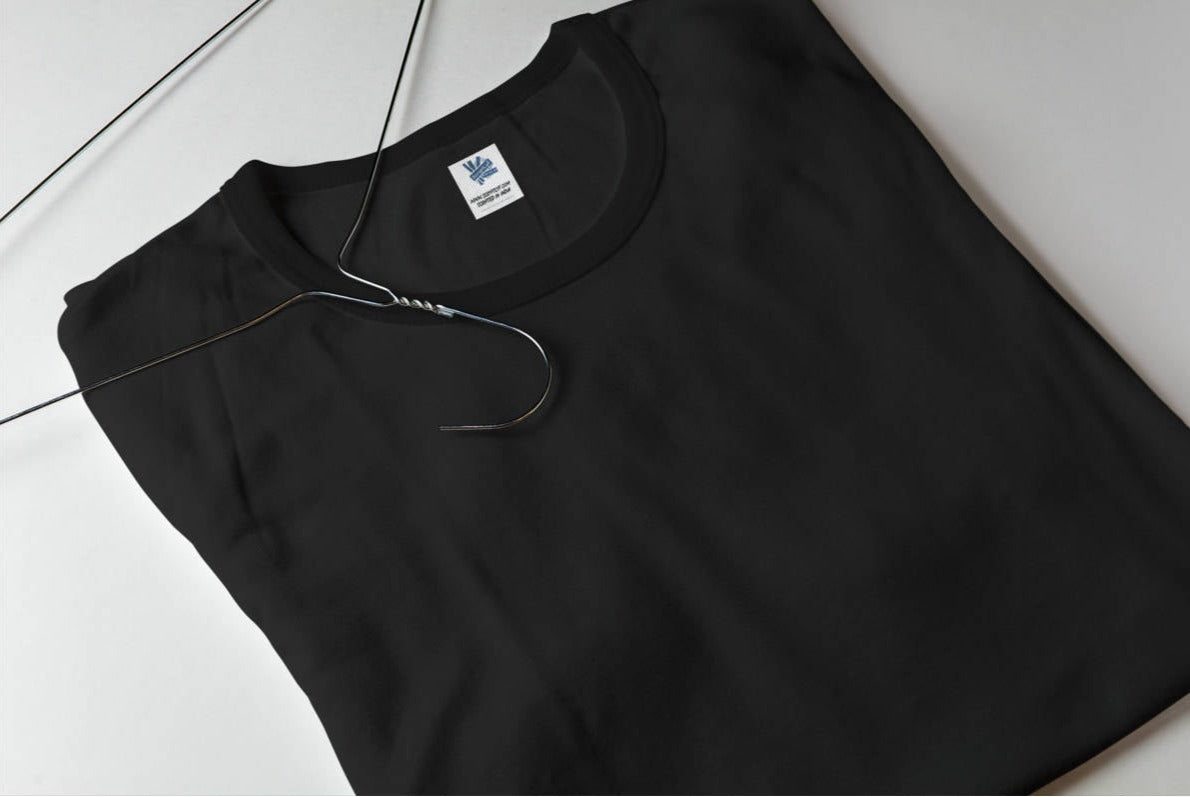 Plain Round Neck Half Sleeve Tshirts - Women