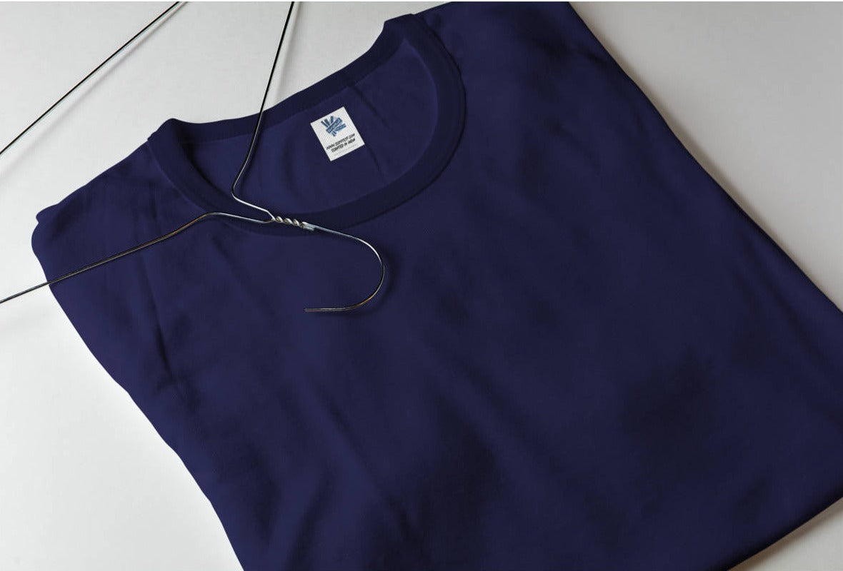 Plain Round Neck Half Sleeve Tshirts - Women