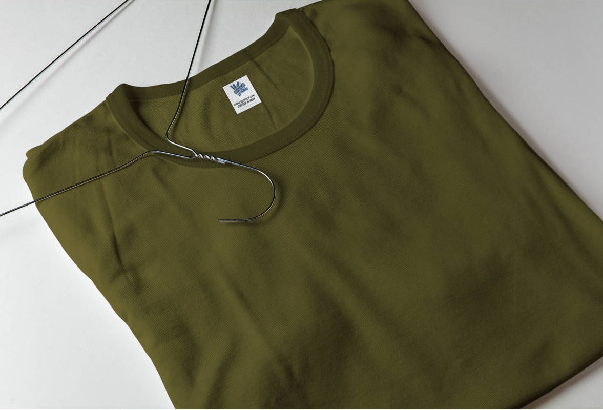 Round Neck Half Sleeve Tshirts - Men