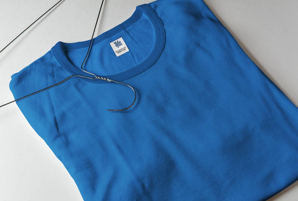 Plain Round Neck Half Sleeve Tshirts - Women