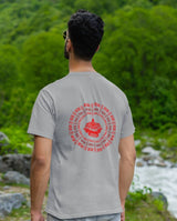 RamMandir_Back - Half Sleeve Round Neck T-Shirt-Men