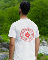 RamMandir_Back - Half Sleeve Round Neck T-Shirt-Men