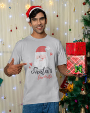 Santa's Favorite - Half Sleeve T-Shirt For Men