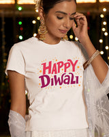 Happy Diwali  - Half Sleeve T-Shirt For Women