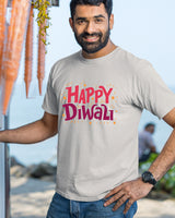 Happy Diwali - Half Sleeve T-Shirt For Men