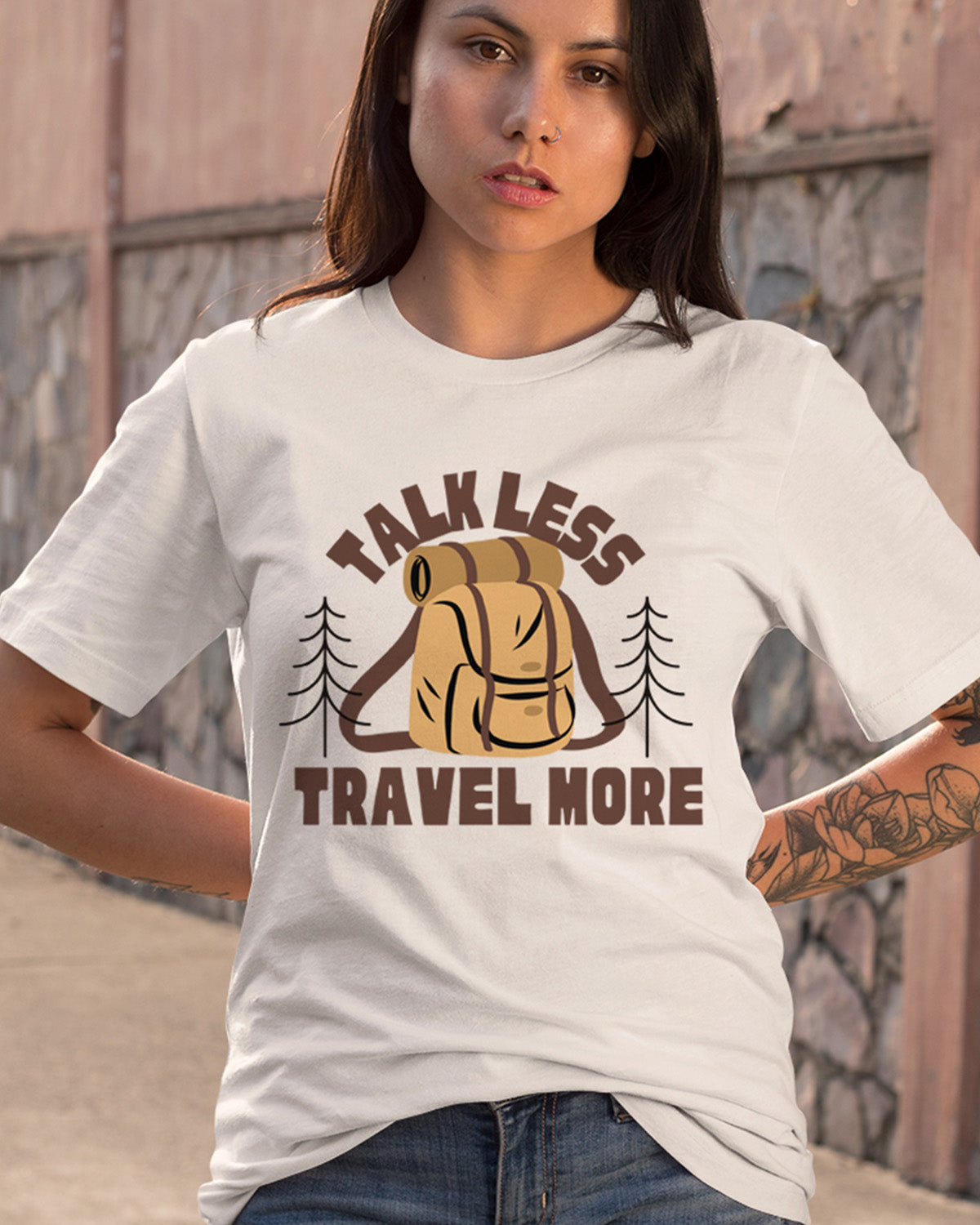 Scrypt_0042_TalkLesssTravelMore-WomenTshirtHalfSleeve-White.jpg