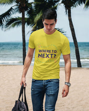 Where To  - Half Sleeve T-Shirt For Men