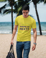 Where To  - Half Sleeve T-Shirt For Men