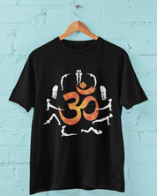 AUM Suryanamskar - Half Sleeve T-Shirt For Women