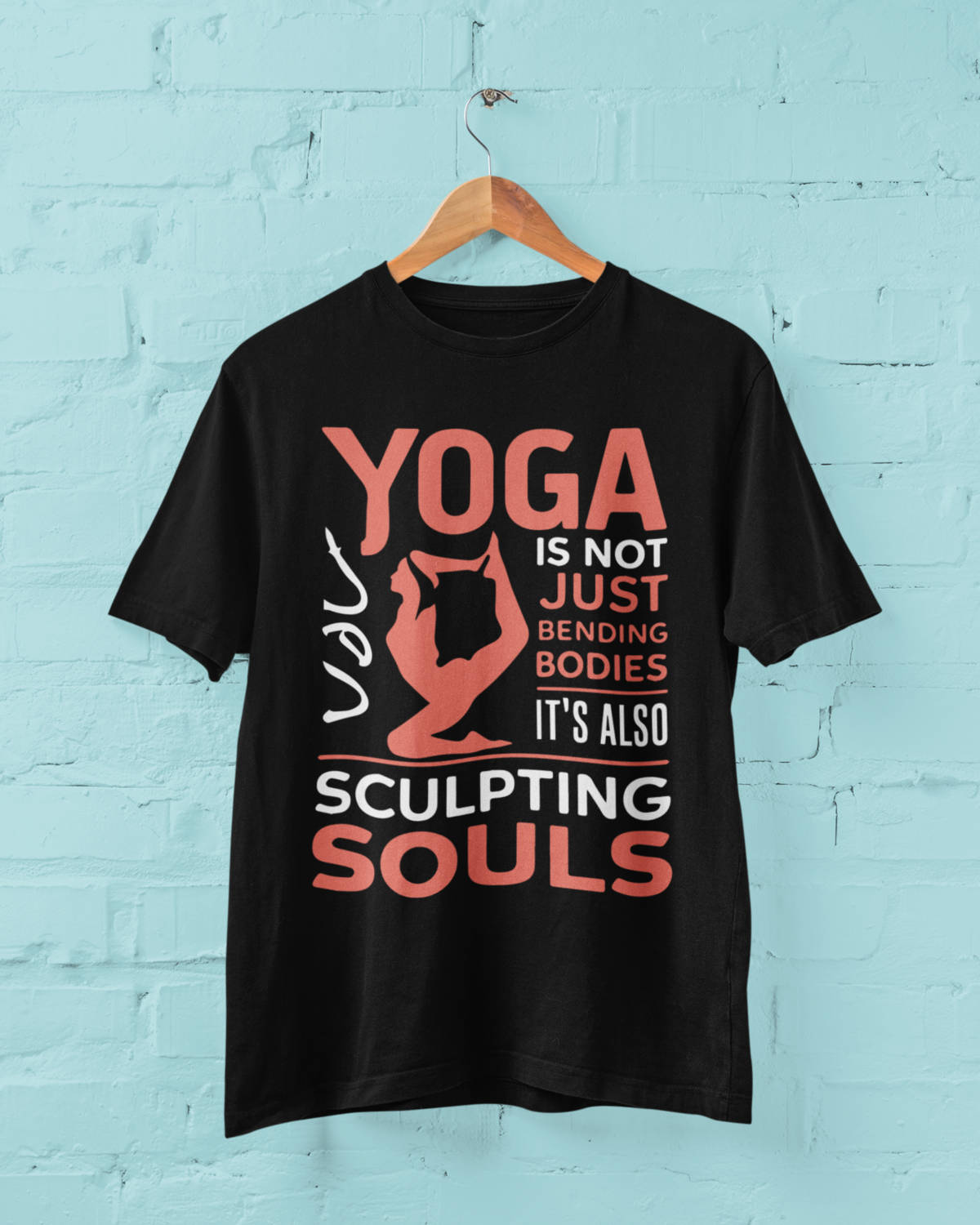 Yoga is not just Bending Bodies - Half Sleeve T-Shirt For Women