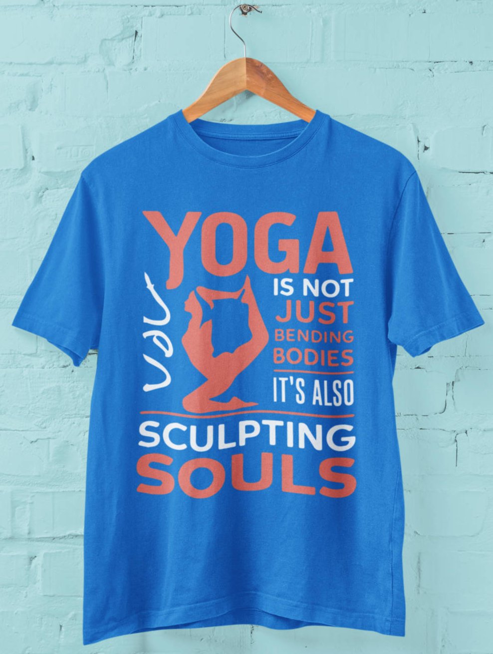 Yoga is not just Bending Bodies - Half Sleeve T-Shirt For Men