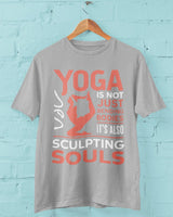 Yoga is not just Bending Bodies - Half Sleeve T-Shirt For Men