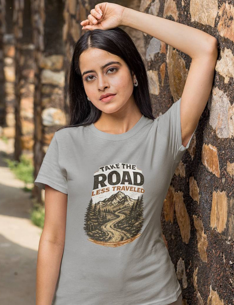 taketheroadlesstravelled-HalfsleeveRoundNeckTshirt-Grey-Women.jpg
